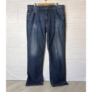 Levis Jeans Mens Size 44 X 36 Medium Wash 559 Relaxed Straight Leg Cotton Blend